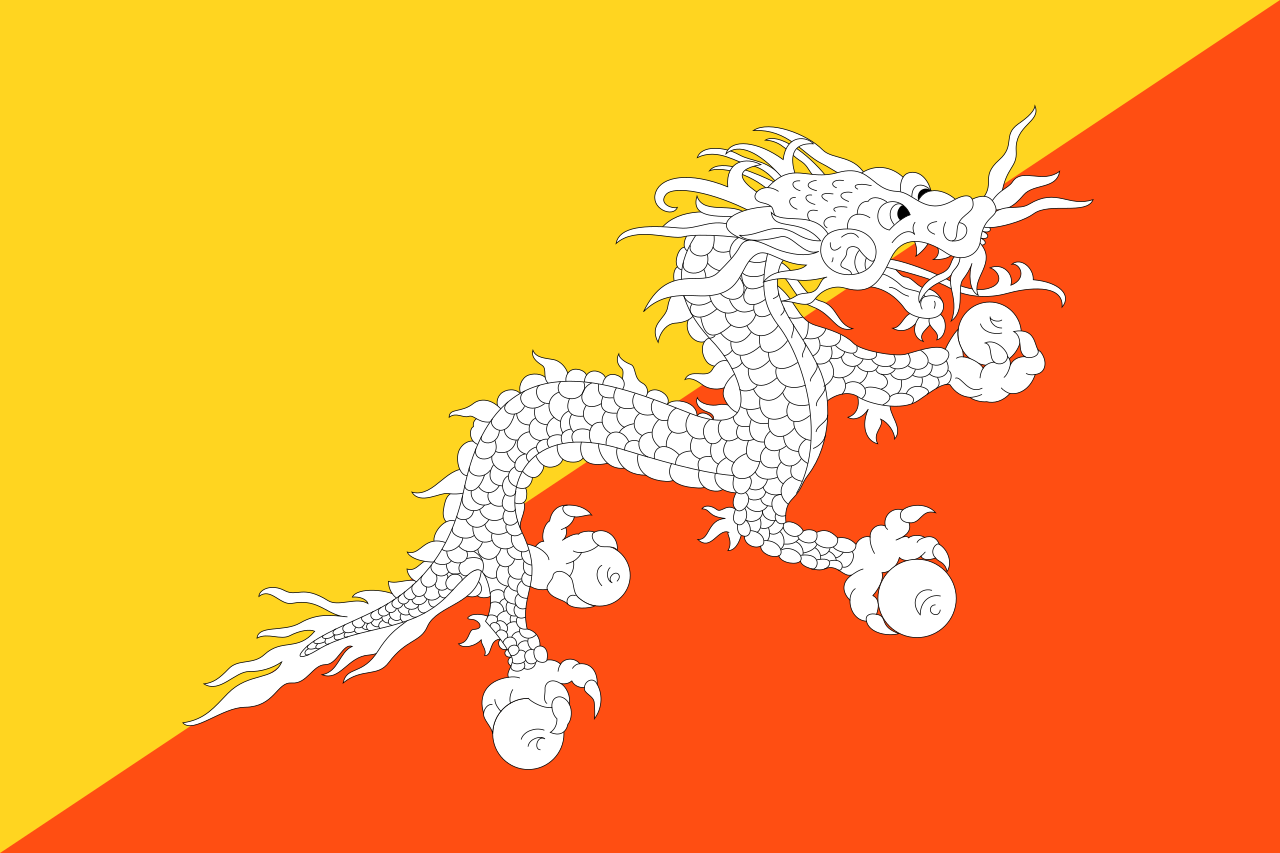 Bandera de Bhutan