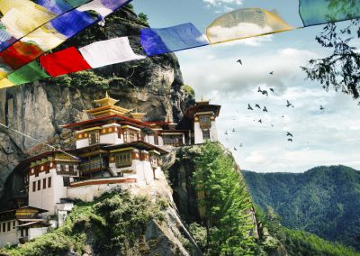 Monasterio Tiger's Nest en Bután